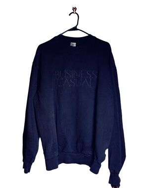 Business Casual Sweatshirt Size Large